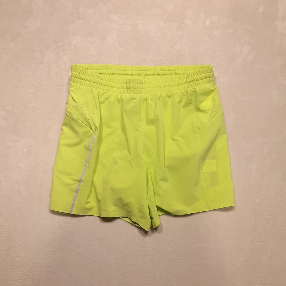 VRST Mens 5" Accelerate Shorts Small Glowstick Green Mesh Liner MAX200439V